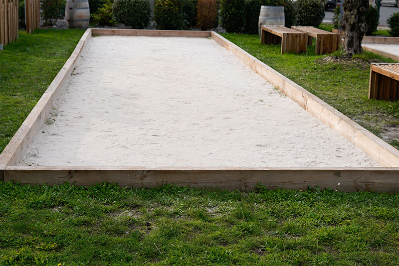 Aménagement de terrain de pétanque à Six-Fours-Les-Plages